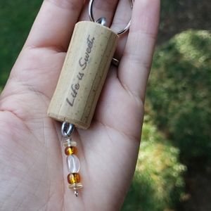 Life is sweet Keychain